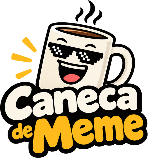 Logotipo da Caneca de Meme