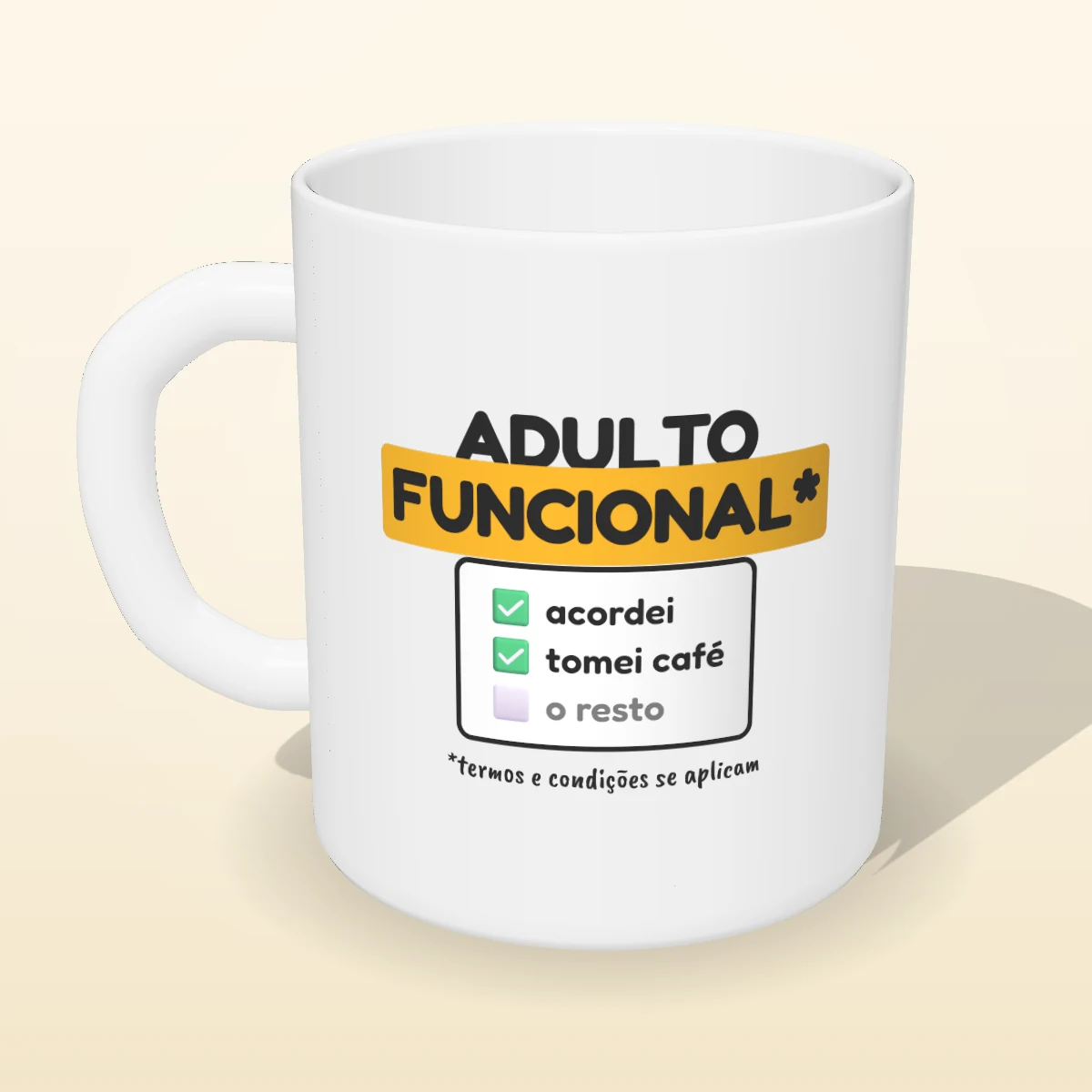 Caneca Adulto Funcional, foto 3