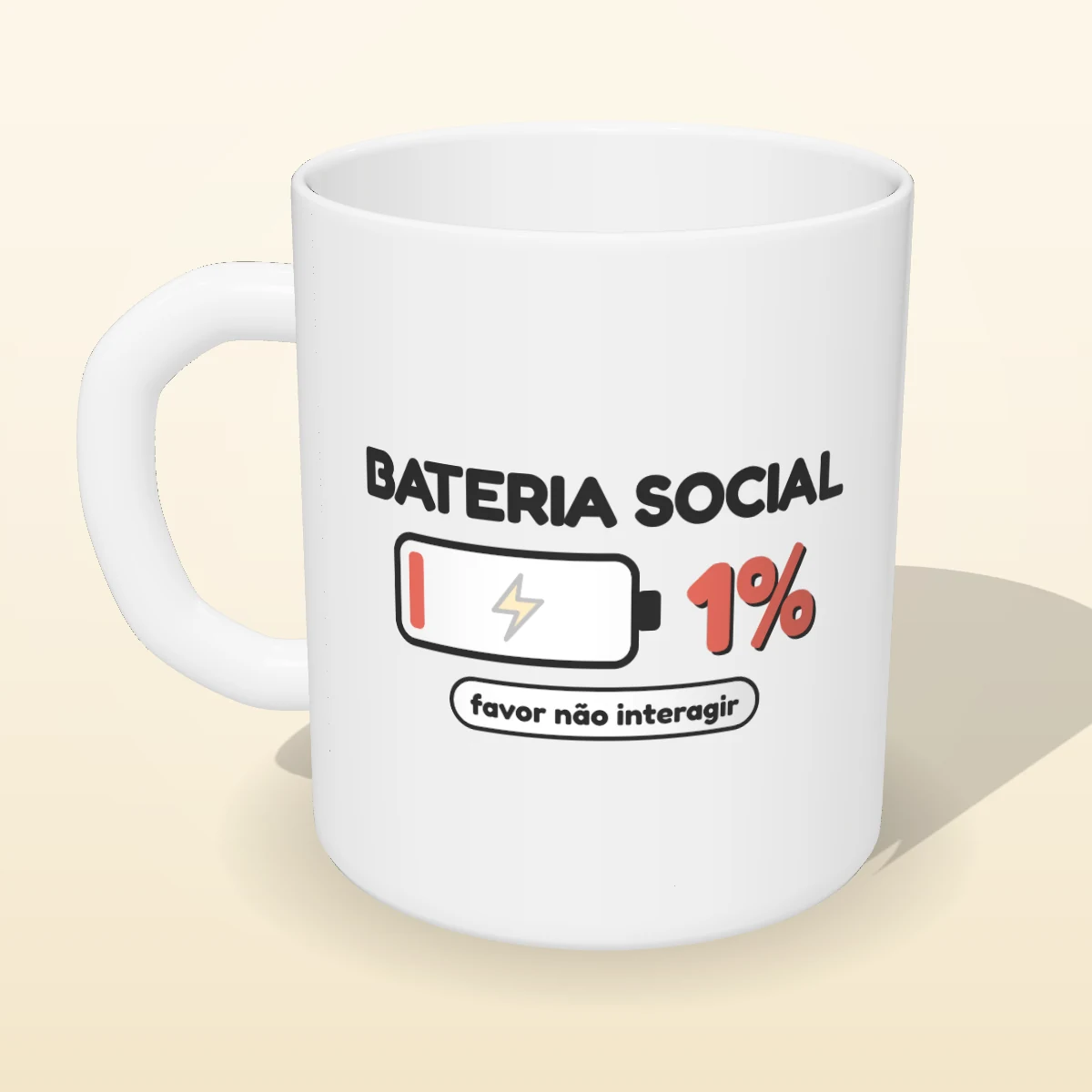 Caneca Bateria Social 1%, foto 3