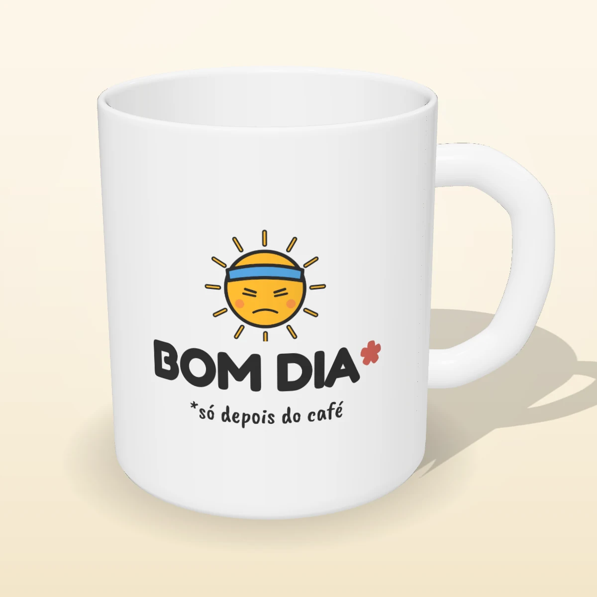 Caneca Bom Dia Só Depois do Café, foto 1