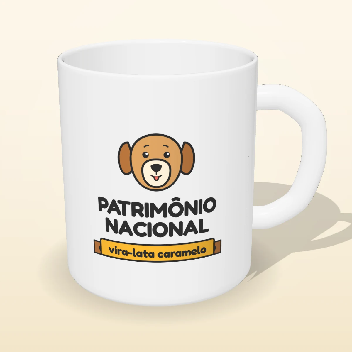 Caneca Patrimônio Nacional Caramelo, foto 1