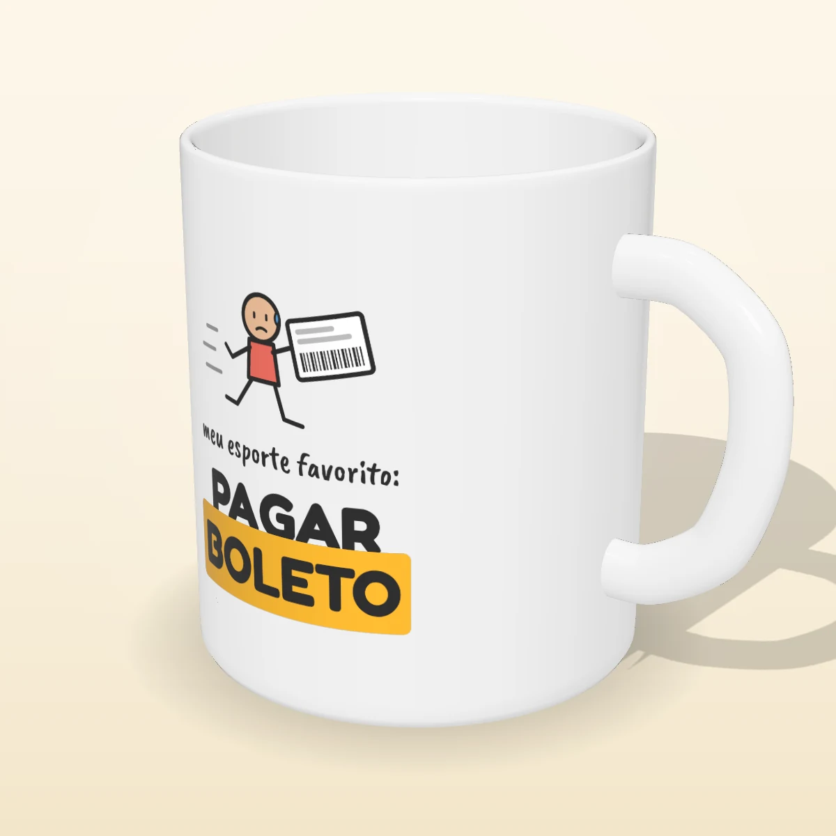Caneca Meu Esporte Favorito: Pagar Boleto, foto 2