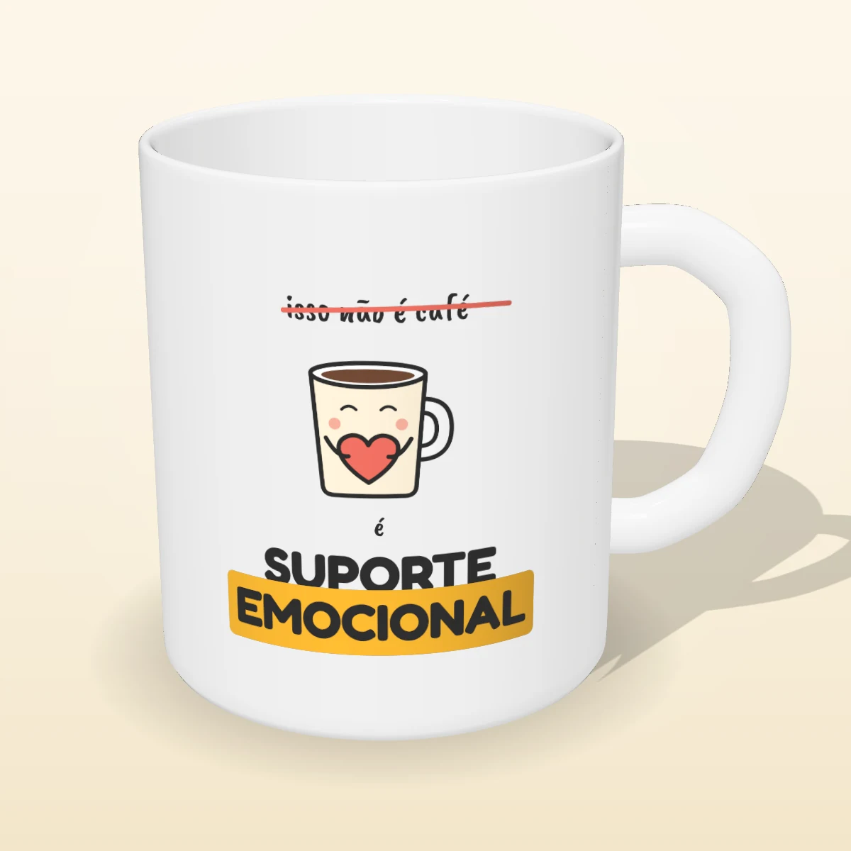 Caneca Suporte Emocional, foto 1